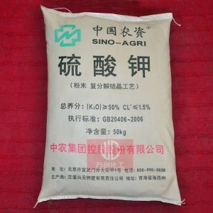 硫酸鉀，K2SO4